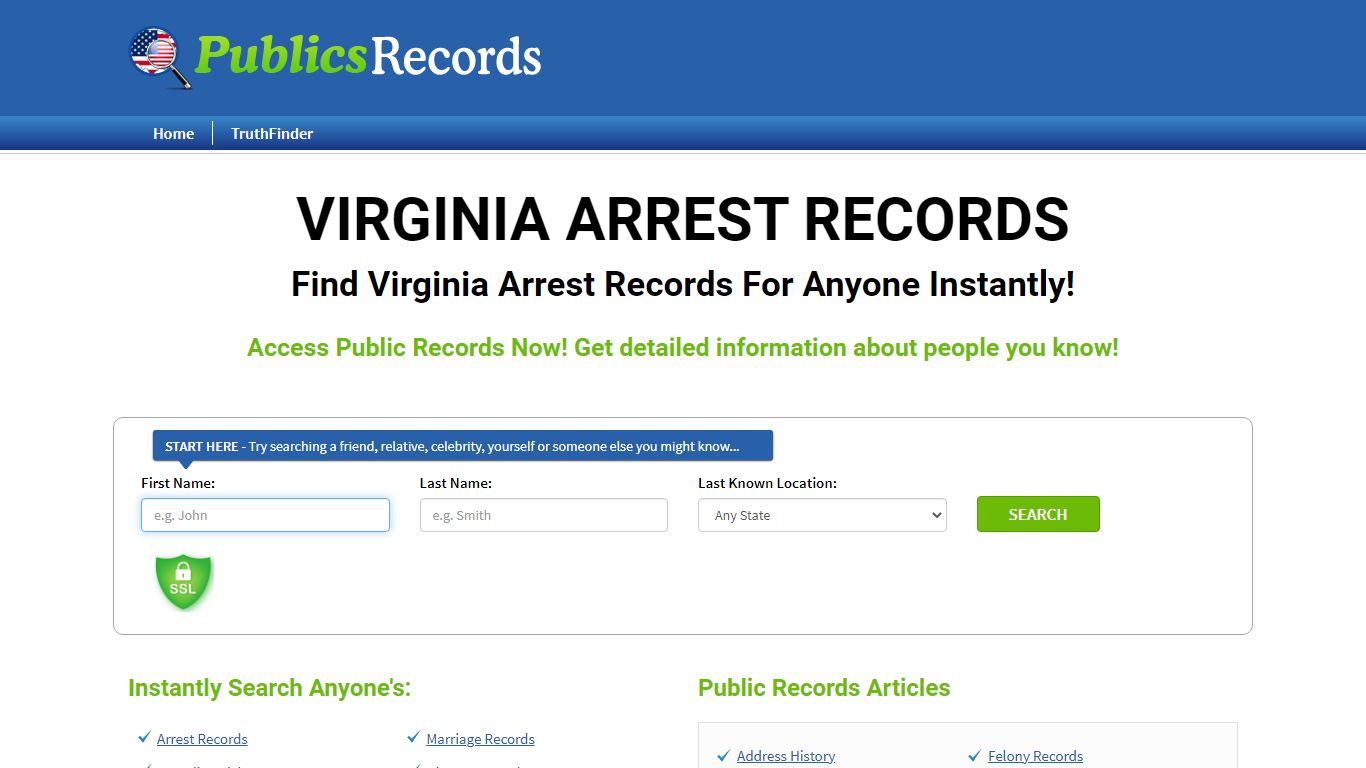 Find Virginia Arrest Records For Anyone
